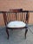 Early 20th Century Edwardian Inlaid Mahogany and Upholstered Seat Barrel Chair For Sale In Washington DC - Image 6 of 11