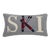 Ski Hook Pillow 9" x 16" For Sale