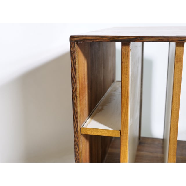 Mid-Century Modern Document Vinyl LP Chest of Drawers in Cherry, 1960s For Sale - Image 13 of 14