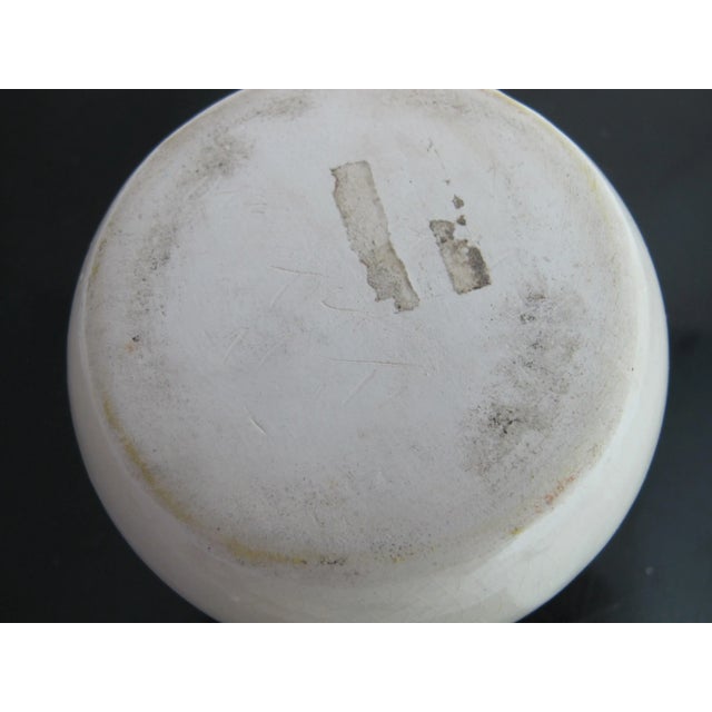 Mid 20th Century .Glazed Native American Pottery Vase With Geometric Design For Sale - Image 5 of 6