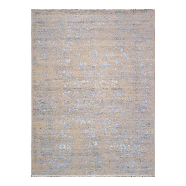 Pasargad Home Transitional Beige Area Rug, 8'11'' X 12' 0'' For Sale