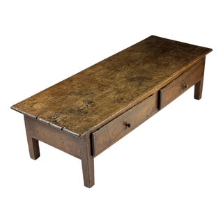 Antique Spanish Coffee Table, 1700s For Sale