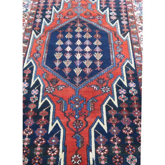 Mid-Century Modern Mid-Century Hand-Knotted Rug For Sale - Image 3 of 6