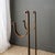 Large Hammered Steel Firewood and Kindling Rack With Rustic Patina For Sale - Image 13 of 16