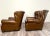 Early 21st Century (2) Ralph Lauren Writer’s Chairs With (2) Ottomans For Sale - Image 5 of 11
