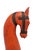 Burnt Orange Horse Head Bust For Sale - Image 8 of 11