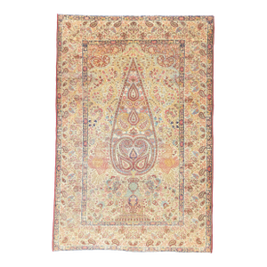 Antique Persian Lavar Kerman Rug 4'8'' X 7'0"