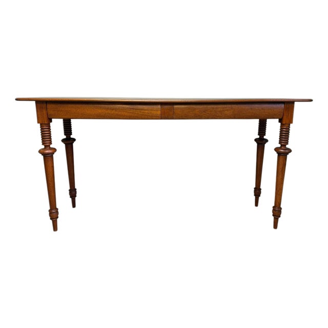 1990s Baker Milling Road Console Table For Sale