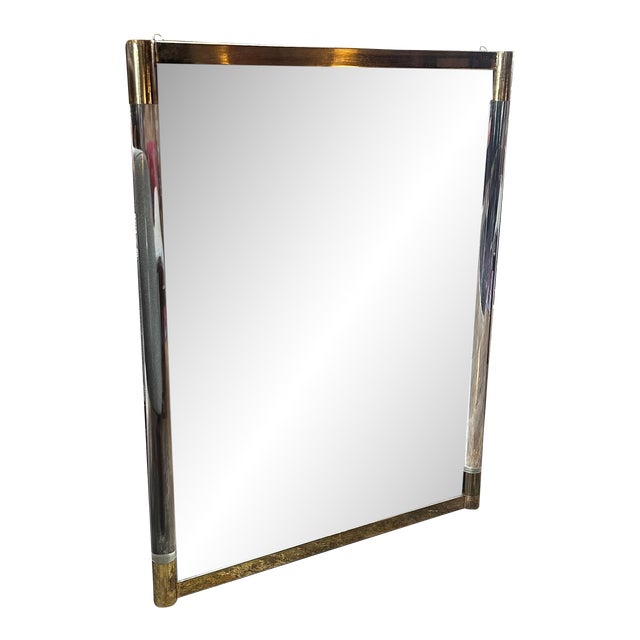Vintage Italian Wall Mirror 1980s For Sale