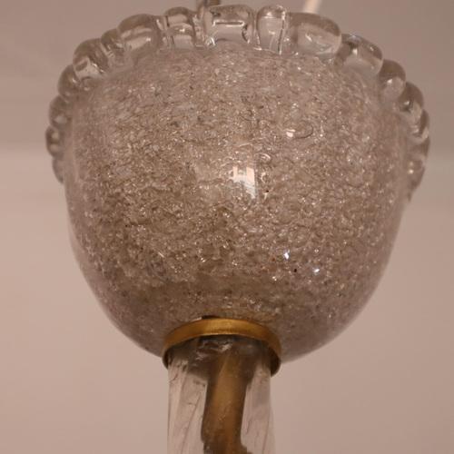 Murano Glass Chandelier by Barovier & Toso, 1940s For Sale - Image 3 of 6