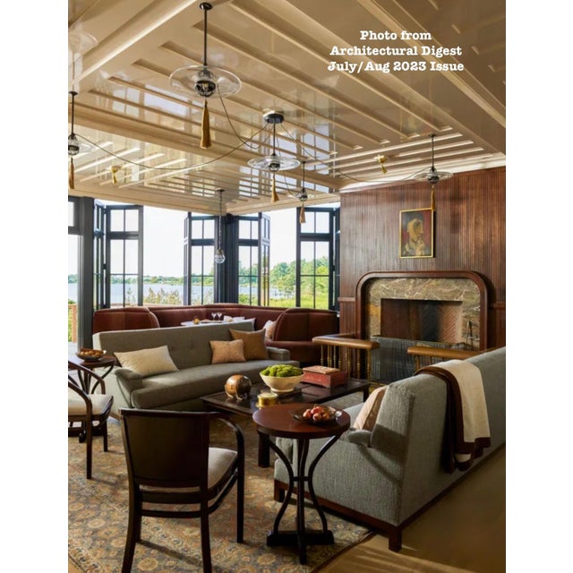 Custom Mohair Velvet Banquette Sectional For Sale - Image 13 of 16