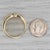 Gold 0.85ctw Diamond Men's Wedding Band 14k Yellow Gold Size 9.5 Ring For Sale - Image 8 of 8
