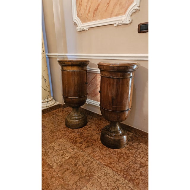 Goblet-Shaped Bedside Tables, 1970s, Set of 2 For Sale - Image 13 of 13