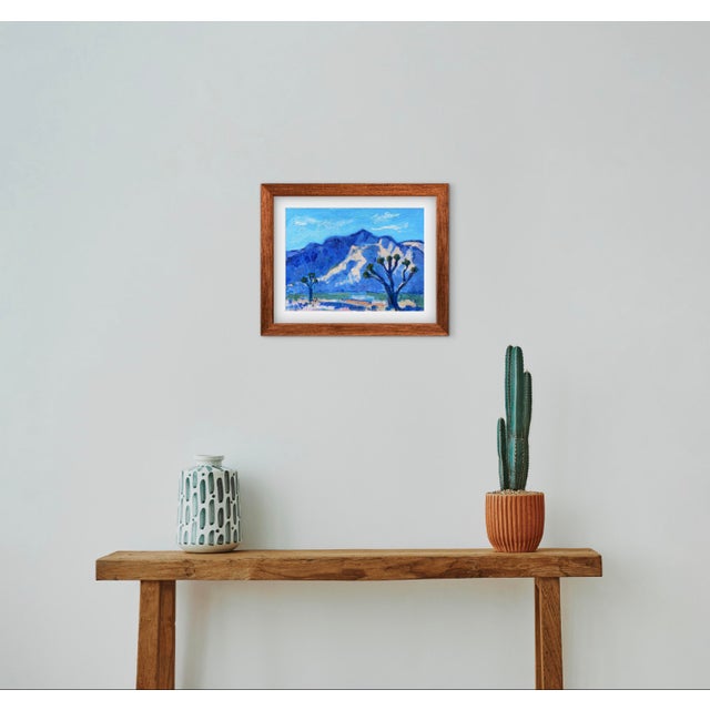 Joshua Morning Original Oil Landscape Painting on canvas panel Morning light settles across a quiet desert landscape where...