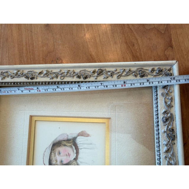 Mid 19th Century Mid 19th Century Portrait of Miss Juliana Willoughby after George Romney For Sale - Image 5 of 8