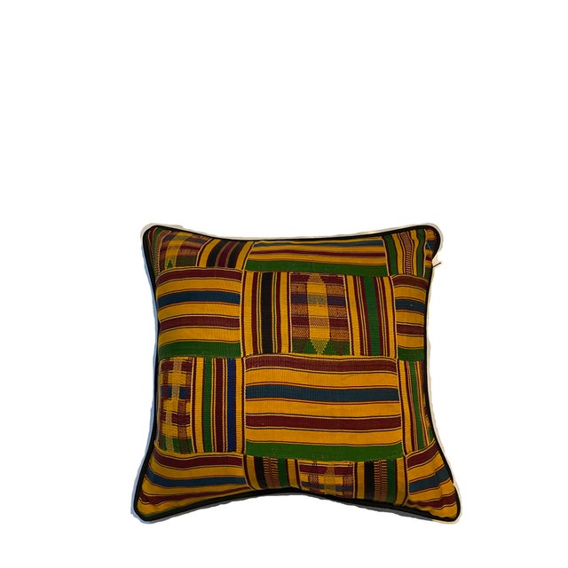 African Design Turkish Cotton Pillow For Sale - Image 9 of 9