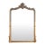 19th-Century French Louis XV Giltwood and Beveled Mirror For Sale