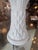 Metal Vtg. Pair Plaster White Lacquered Palm Beach Tree Table Lamps Newly Wired Brass For Sale - Image 7 of 12