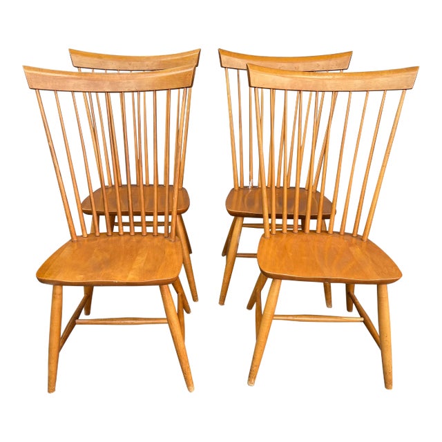 Late 20th Century Mid Century Dining Chairs - Set of 4 For Sale