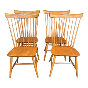 Late 20th Century Mid Century Dining Chairs - Set of 4