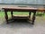 Early 20th Century Antique Jacobean Style Carved Oak Draw Leaf Dining Table .Jacobean revival style, featuring a stretcher...