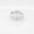 Metal Hermès Sterling Silver Band Ring For Sale - Image 7 of 12