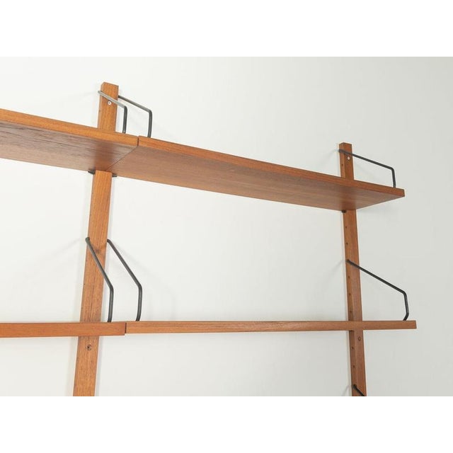 Wood Wall Unit by Poul Cadovius, 1950s, Set of 5 For Sale - Image 7 of 9