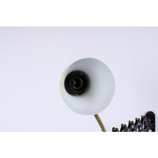 Scissor Wall Light attributed to H. Th. J. A. Busquet for Hala, 1950s For Sale - Image 16 of 18