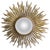 Gold French Art Deco Style Sunburst Mirror, 1960s For Sale - Image 8 of 8