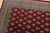Textile Bokhara Jaldar Rug 8’1” X 10’4” Red Wool Tribal Hand-Knotted Oriental Carpet For Sale - Image 7 of 13