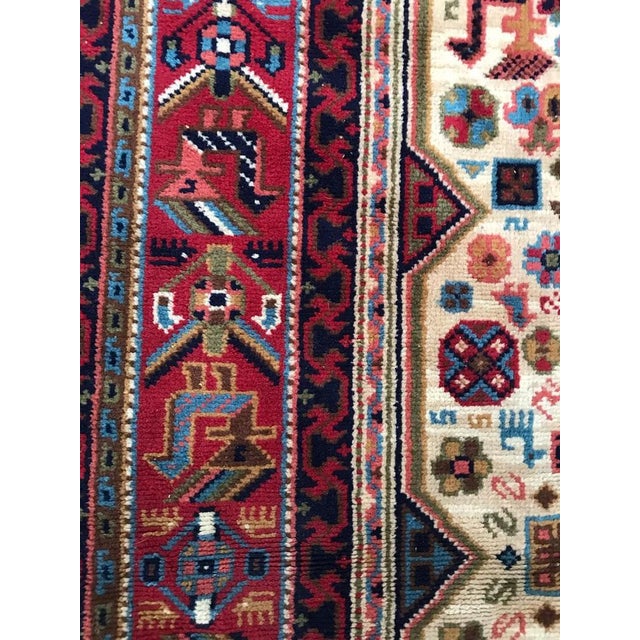 Vintage French Shiraz Rug, 1950s For Sale - Image 13 of 16