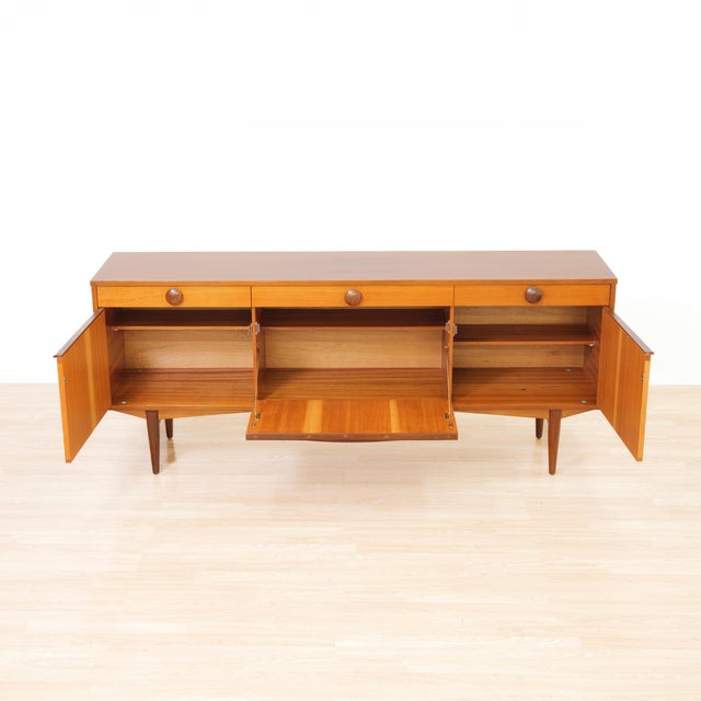 Mid Century Elliots of Newbury Teak Sideboard, England, 1960s For Sale - Image 9 of 10