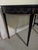 Wood Mid 20th Century Maitland Smith Chinoiserie Style Demi Lune Console Table For Sale - Image 7 of 17