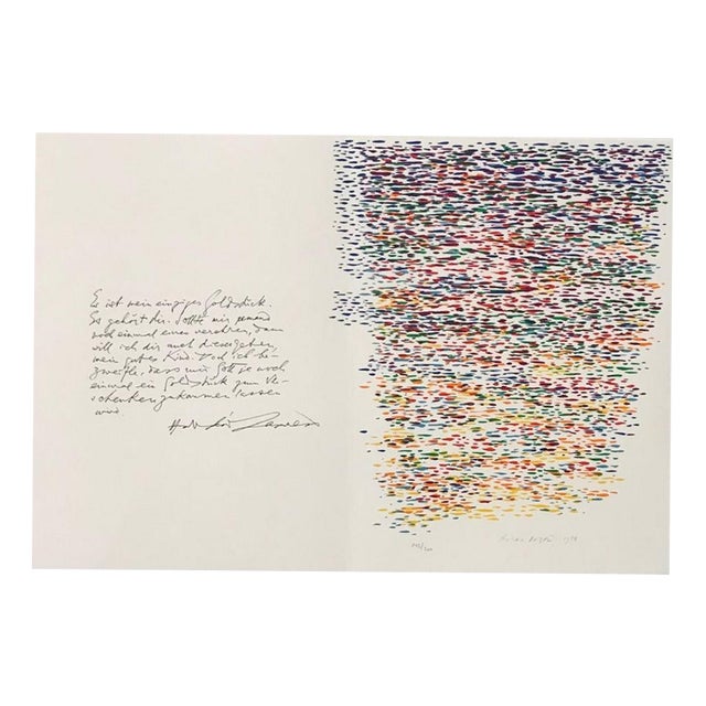 Piero Dorazio, Erker Meeting 3, 1976, Lithograph For Sale