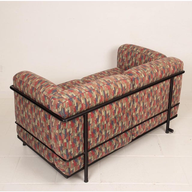 LC2 Sofa by Le Corbusier, Pierre Jeanneret and Charlotte Perriand for Cassina, 1980s For Sale - Image 13 of 18