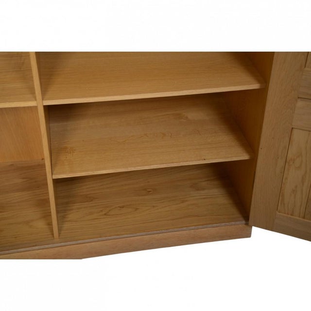 Brown Vintage Cabinet in Oak by Mogens Koch, 1980s For Sale - Image 8 of 18