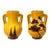 Vintage French Provençal Cicada Vase Attributed to Louis Sicard – Hand-Painted Yellow Glazed Pottery For Sale