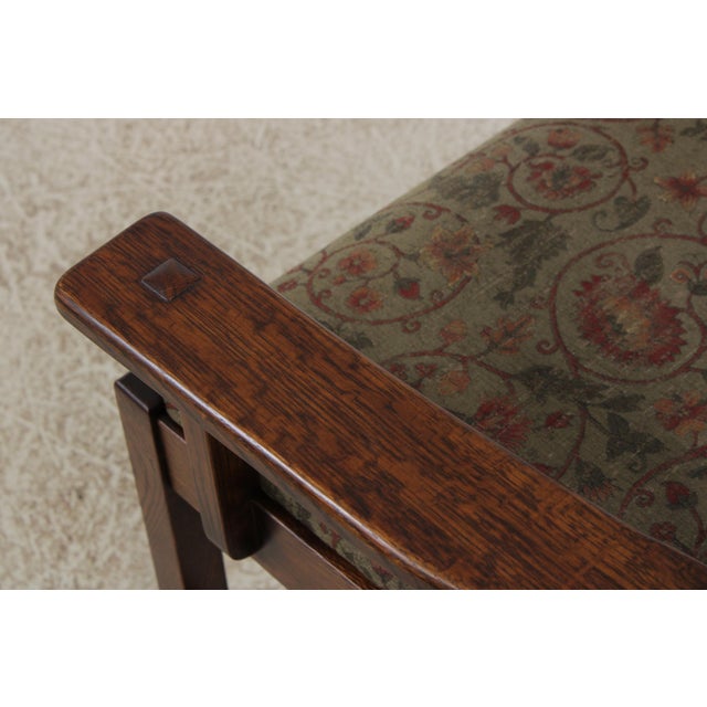 Set of 8 Stickley Mission Oak Dining Room Chairs For Sale In Philadelphia - Image 6 of 18