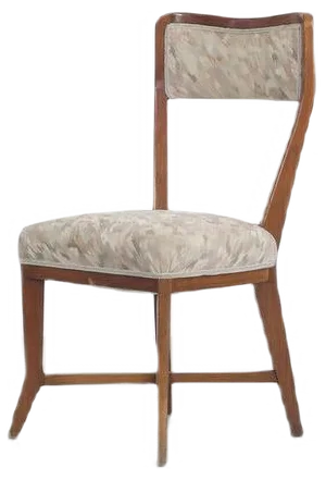 Cherry Wood Dining Chairs by Melchiorre Bega for Bega Bologna , 1950s, Set of 6