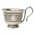 Late 19th Century Victorian Era Silver Plate Fancy Tea-Cup For Sale