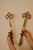 Gold Mid-Century French Brass Bow Sconces, Set of 2 For Sale - Image 8 of 10
