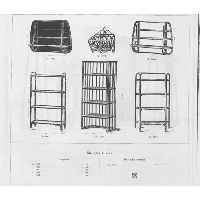 Object: shelf design: based on prof. Josef hoffmann for j. J. Kohn (vienna, around 1906) model number: based on model...