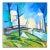 Large Landscape From France by Martha Holden For Sale