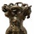 Brown Large Francois Moreau Art Nouveau Metal Vase For Sale - Image 8 of 12