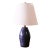 1960s Gordon and Jane Martz M167 Lamp for Marshall Studios Navy Blue For Sale