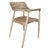 2020s Dean Wooden Patio Dining Chair by Artesia For Sale - Image 5 of 5