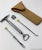 Loewe Vintage Loewe 1848 Bar Tools With Leather Pouch For Sale - Image 4 of 9
