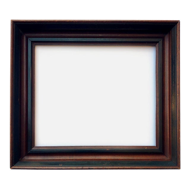 Elegant antique Victorian wooden frame, holds artwork measuring 10.5 inches wide by 12.5 inches high. The outer dimensions...