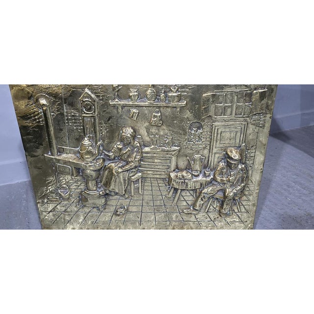 Victorian Bras Log Bin, 1880 For Sale - Image 4 of 12