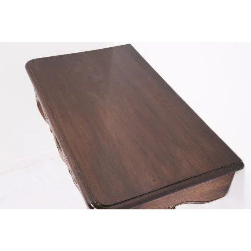 Vintage Wooden French Console For Sale In San Francisco - Image 6 of 10